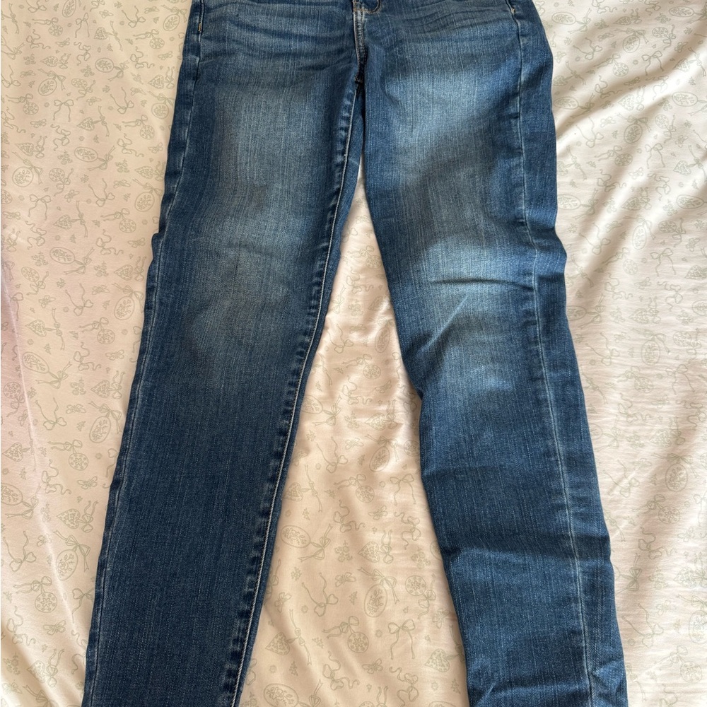 American Eagle Outfitters Medium Blue Straight Leg Curvy Jeans
